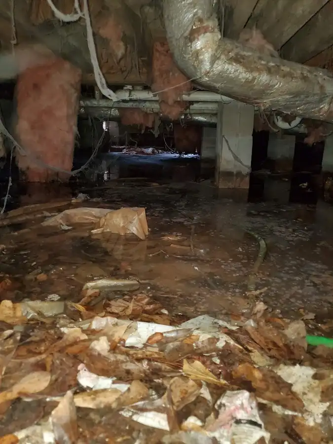 Crawl space flood assessment for Leak Detection & Repair in Chelmsford